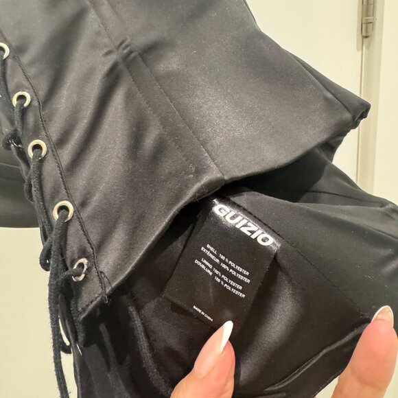 Danielle Guizio Corset Top – Black / Size M - Picture 12 of 12